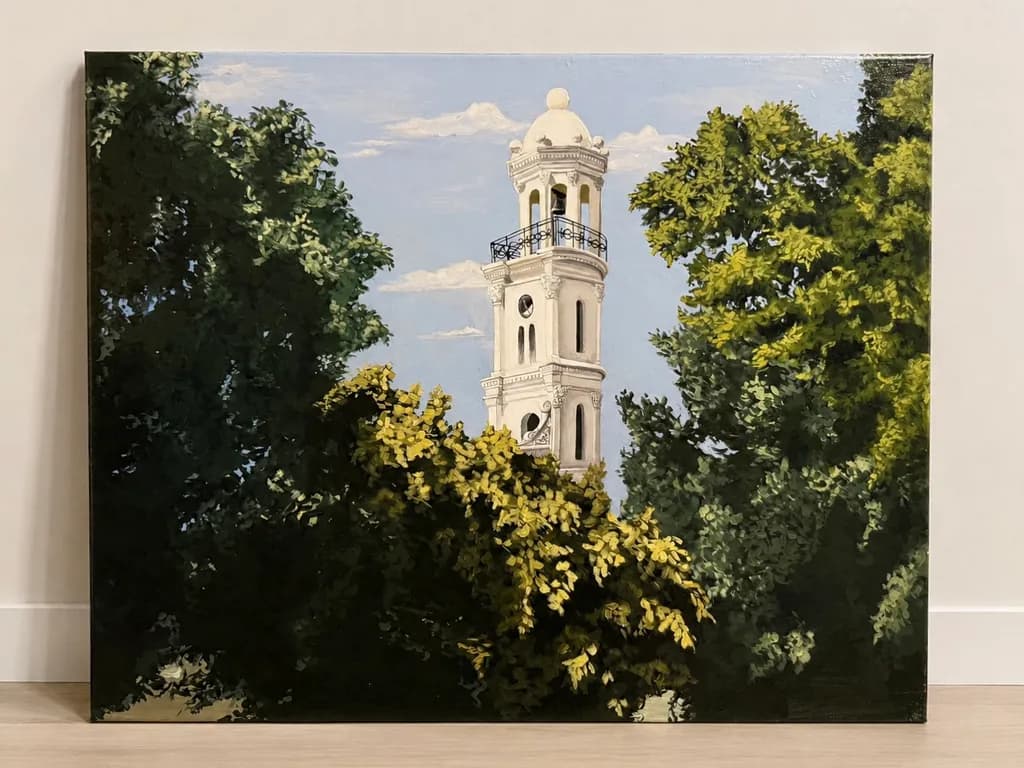 Tree-Framed Tower