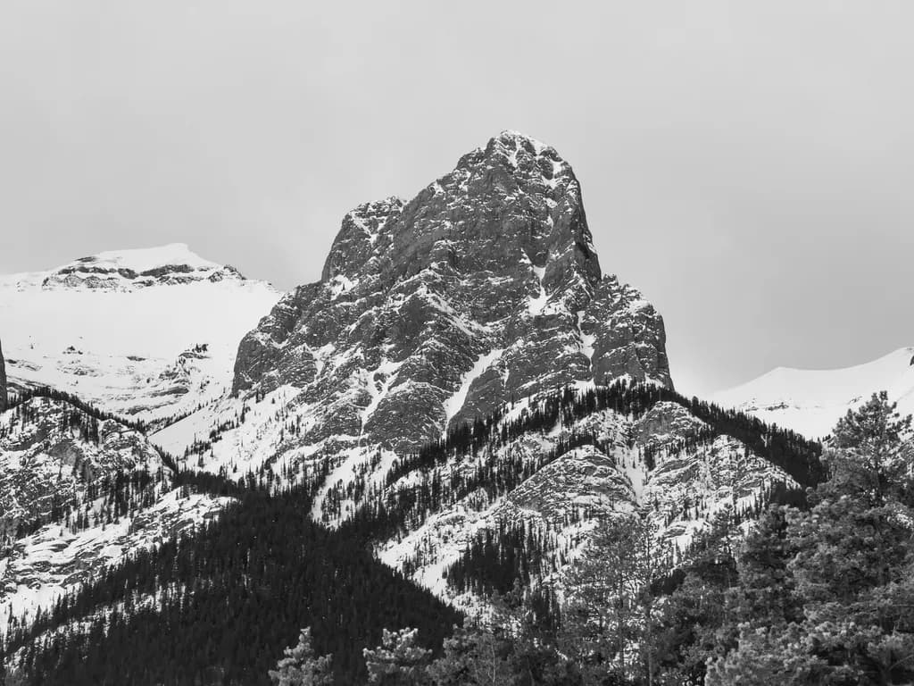 Snowbound Mountain
