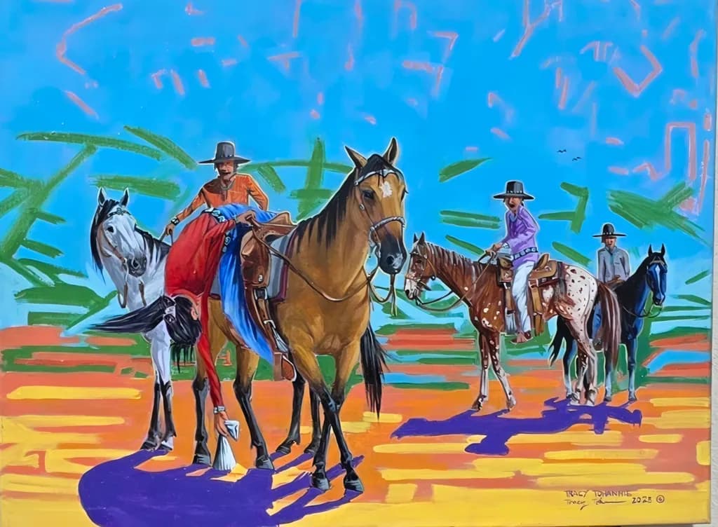 Painted Horse Riders