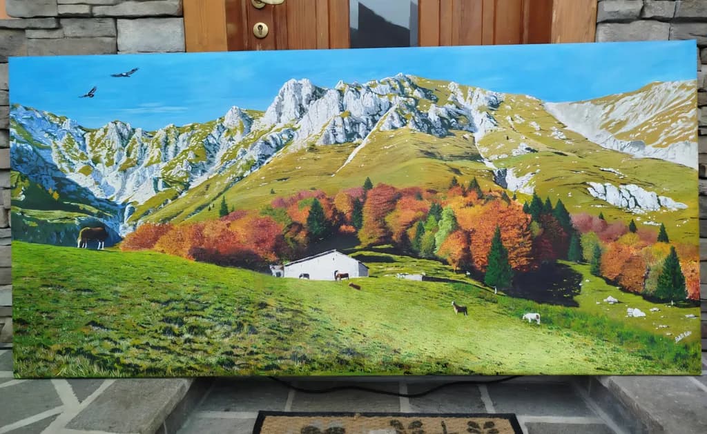 Autumn Mountain Meadow