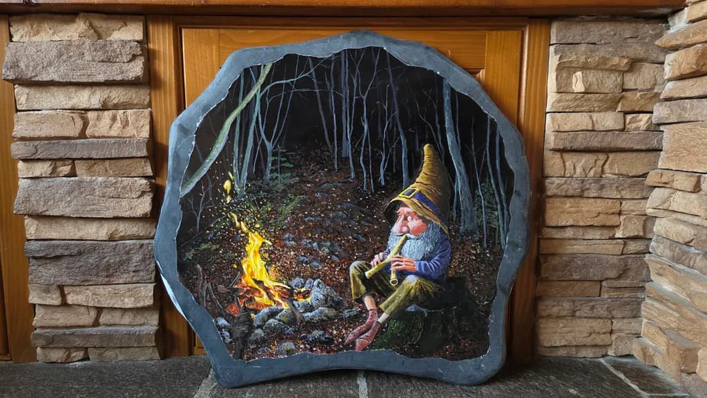 Forest Gnome Fireside