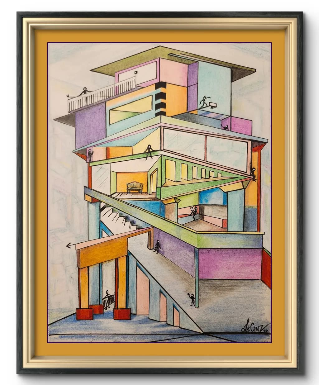 Layered Modernist House