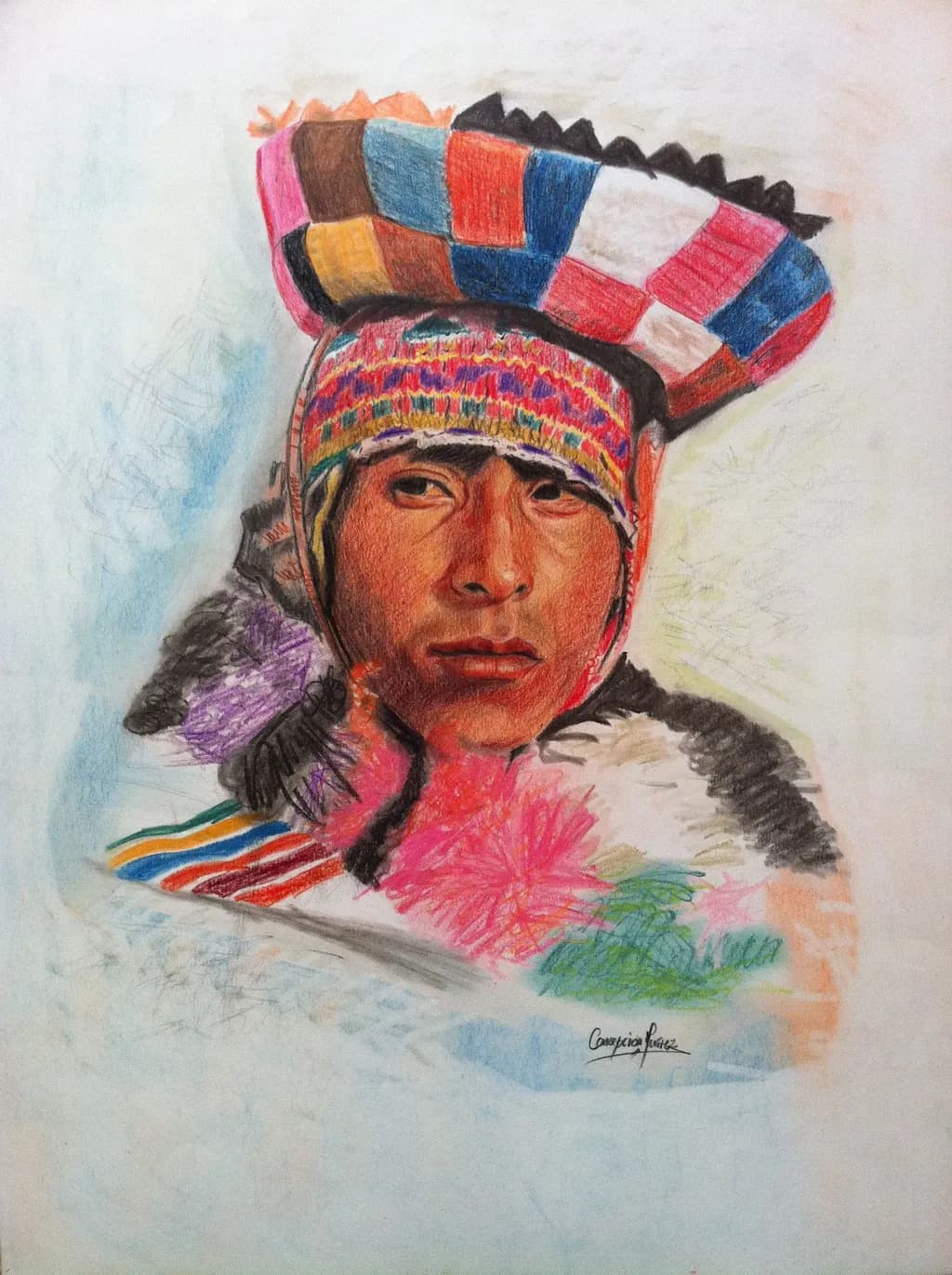 Andean Portrait in Color