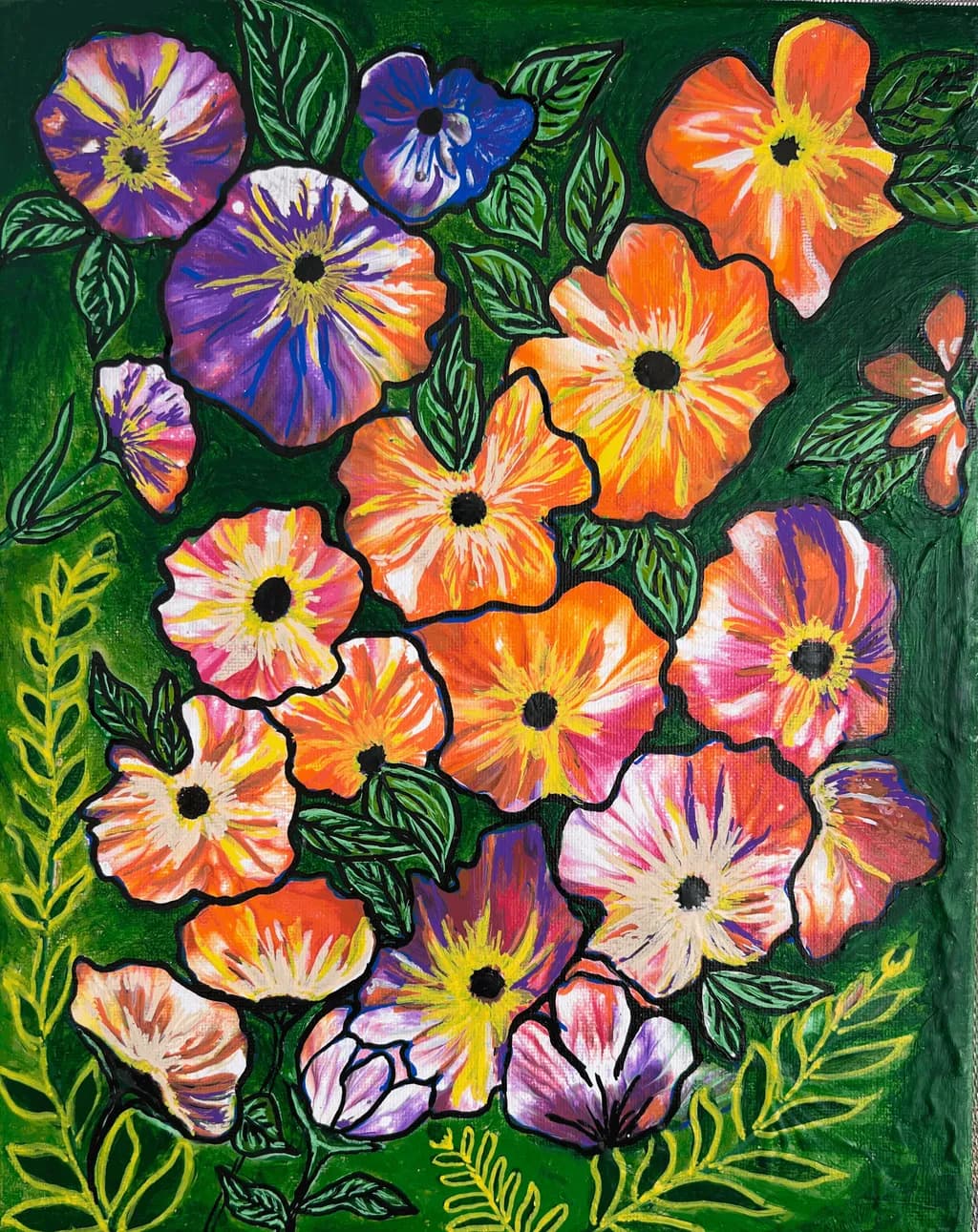 Garden in Full Bloom