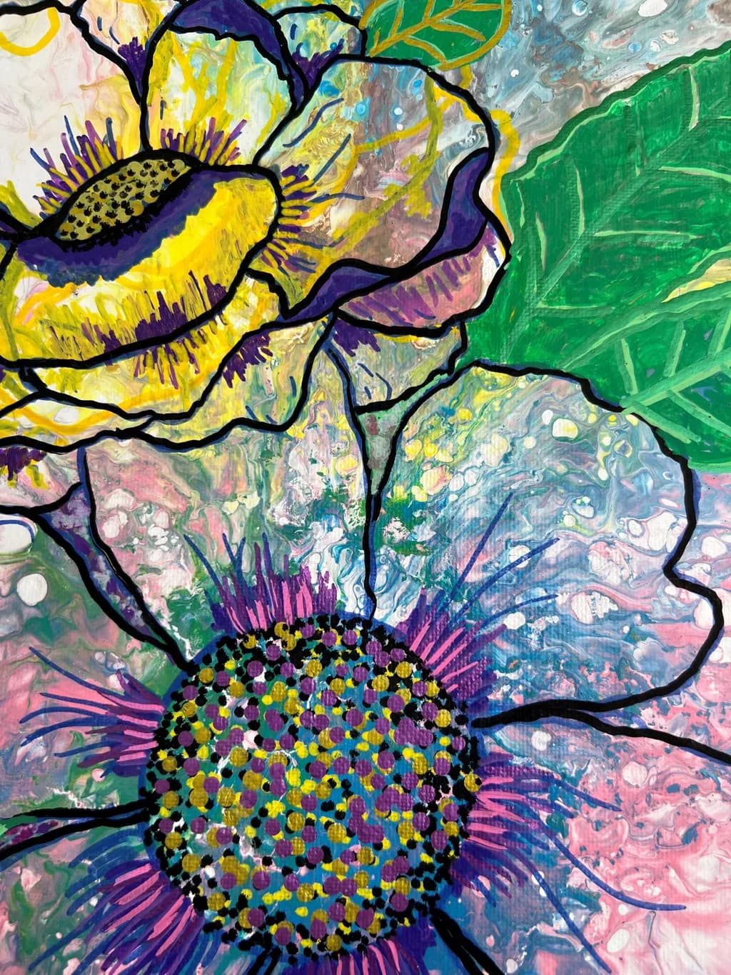Painted Flower Garden