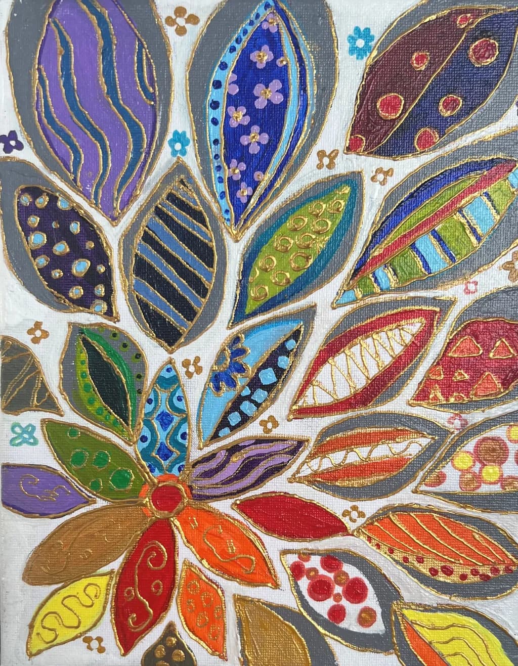 Ornamental Leaf Mosaic