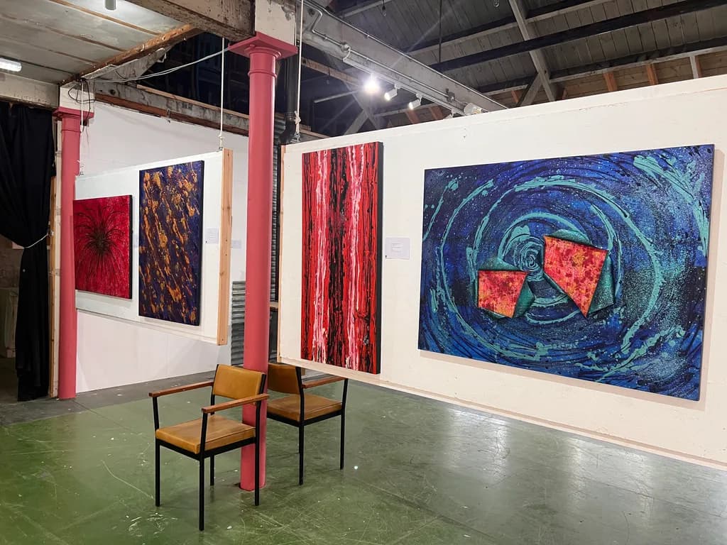 A view of my exhibition 