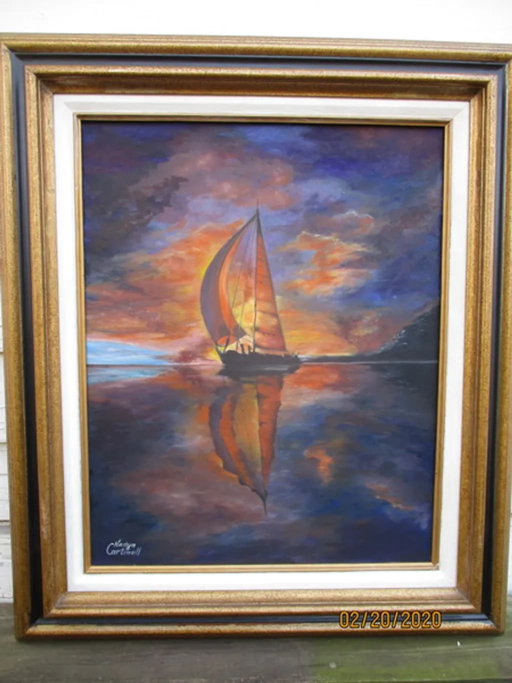 Sailboat at Sunset