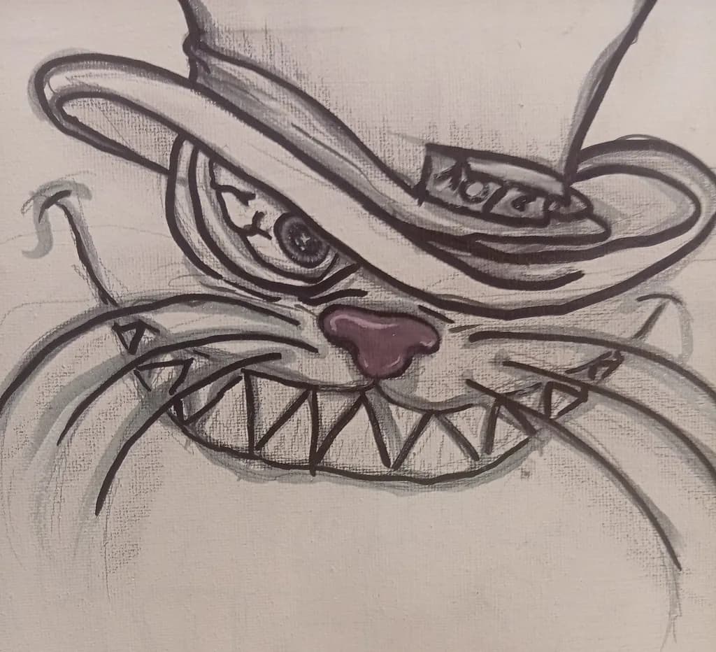 Mad Hatter Smile