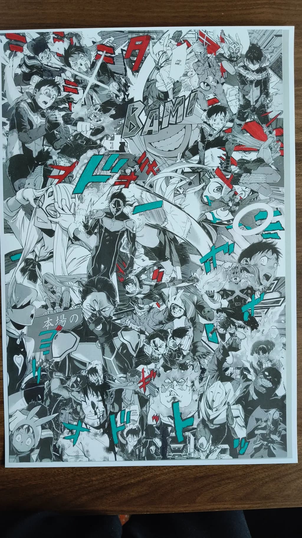 Manga Battle Collage