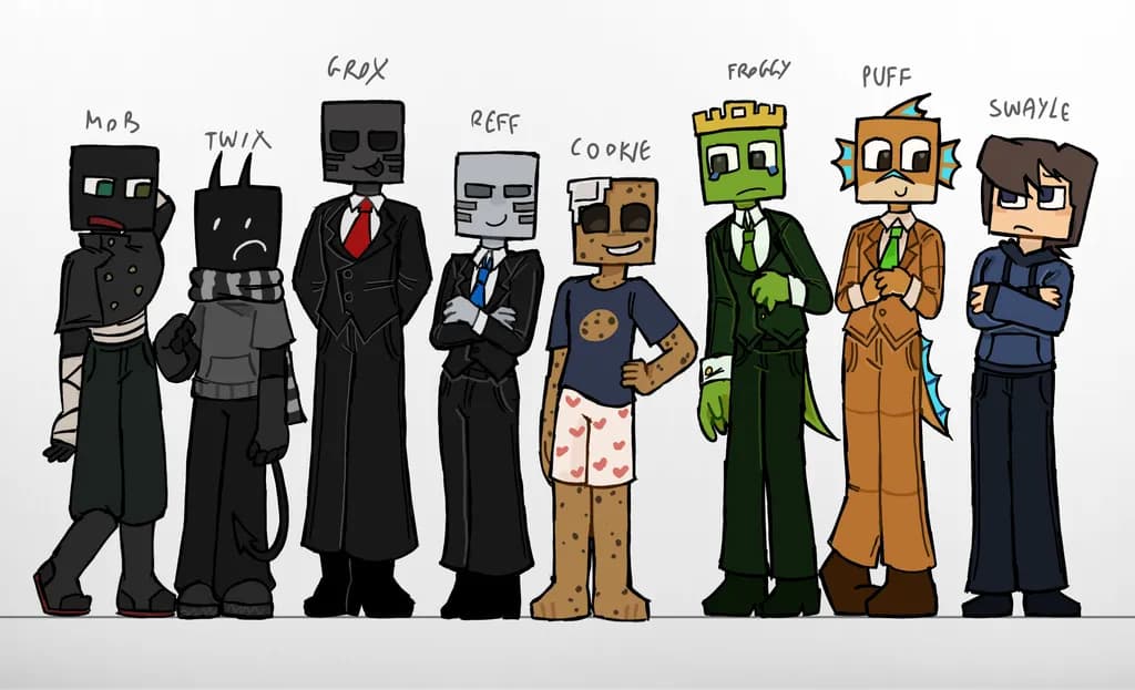 Costumed Character Lineup