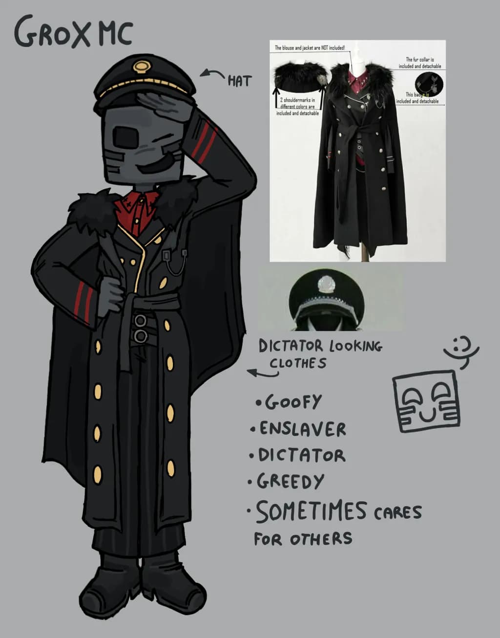 Grox Mc: The Dictator's Attire