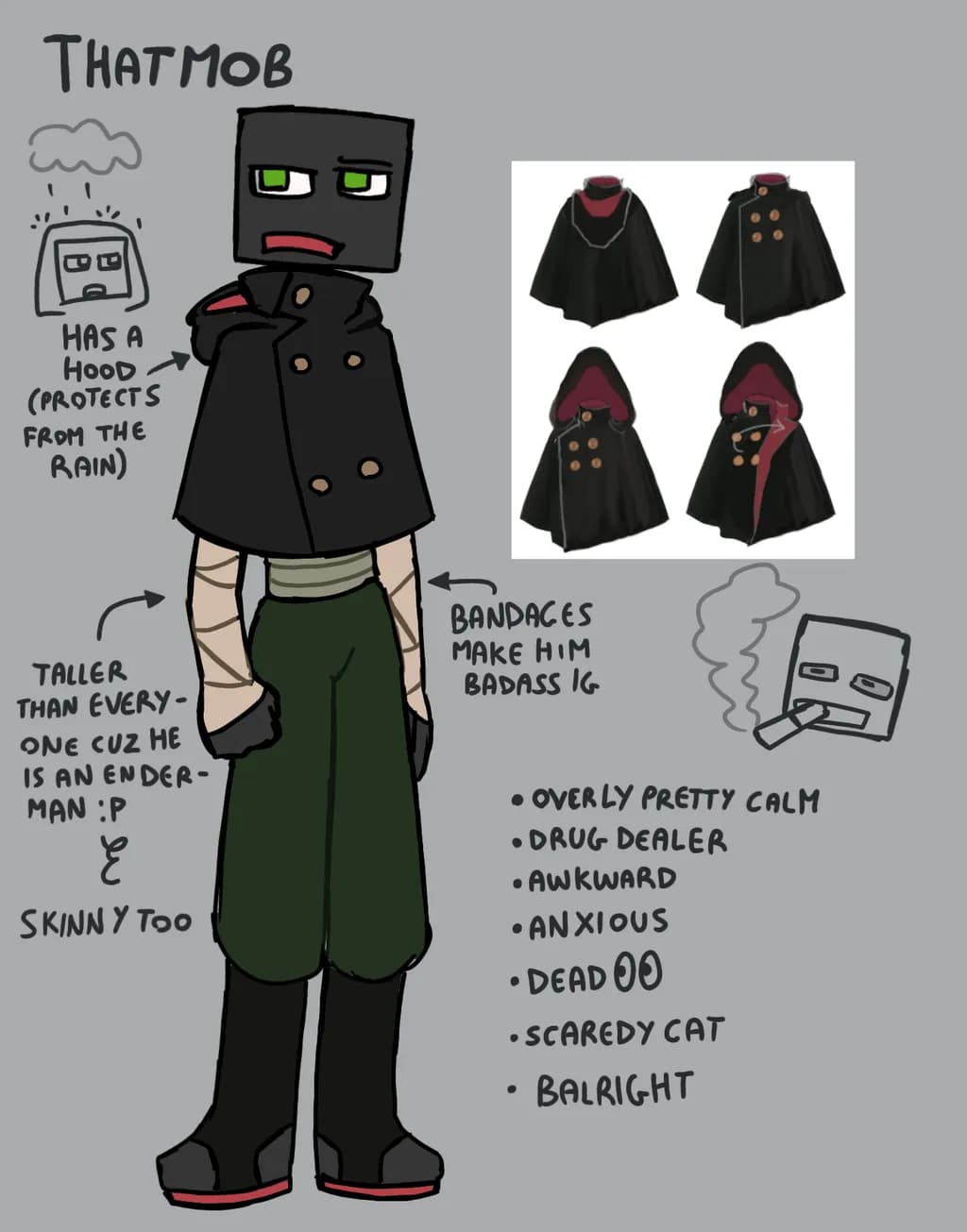 That Mob Character Design