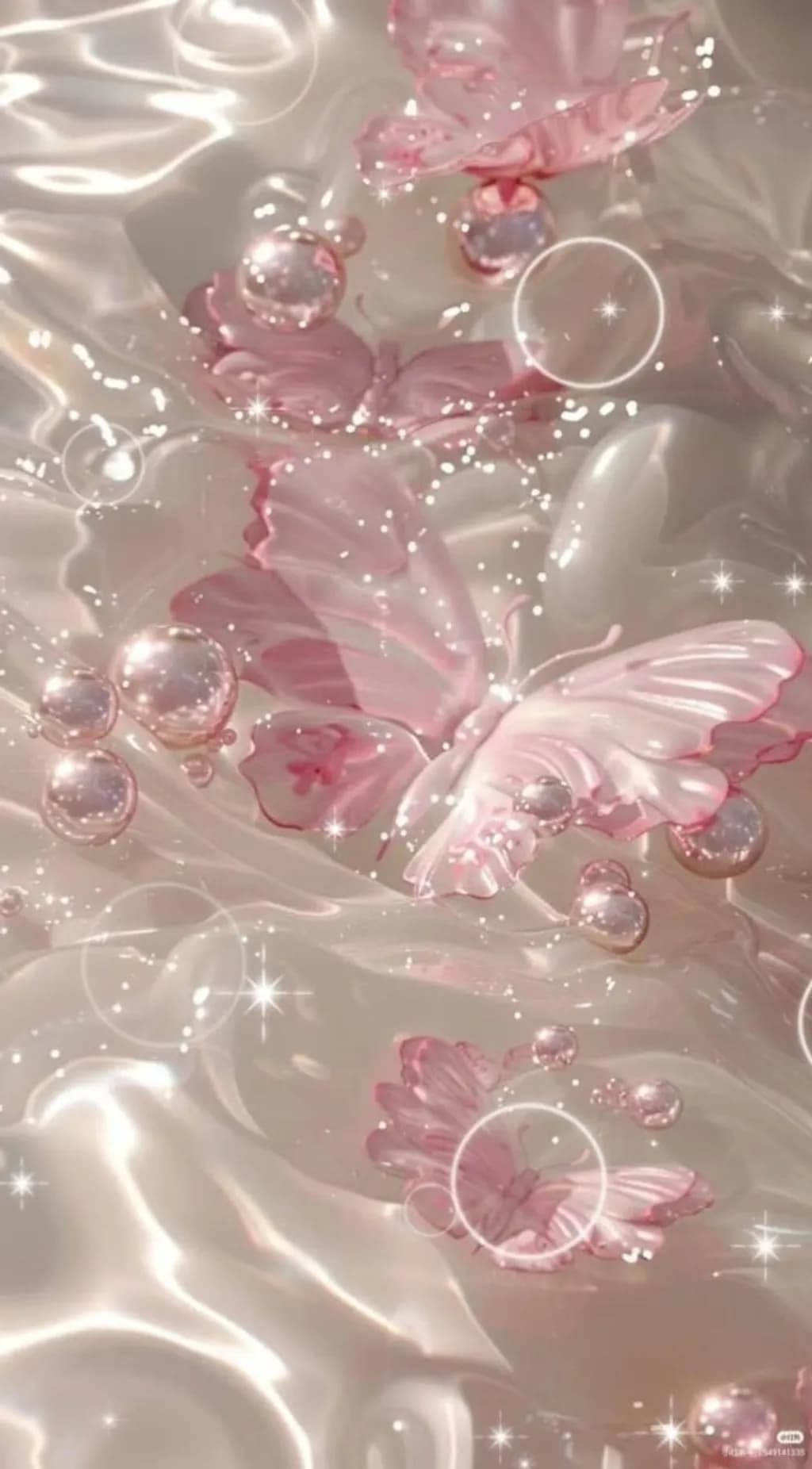 Pink Petal Reflections