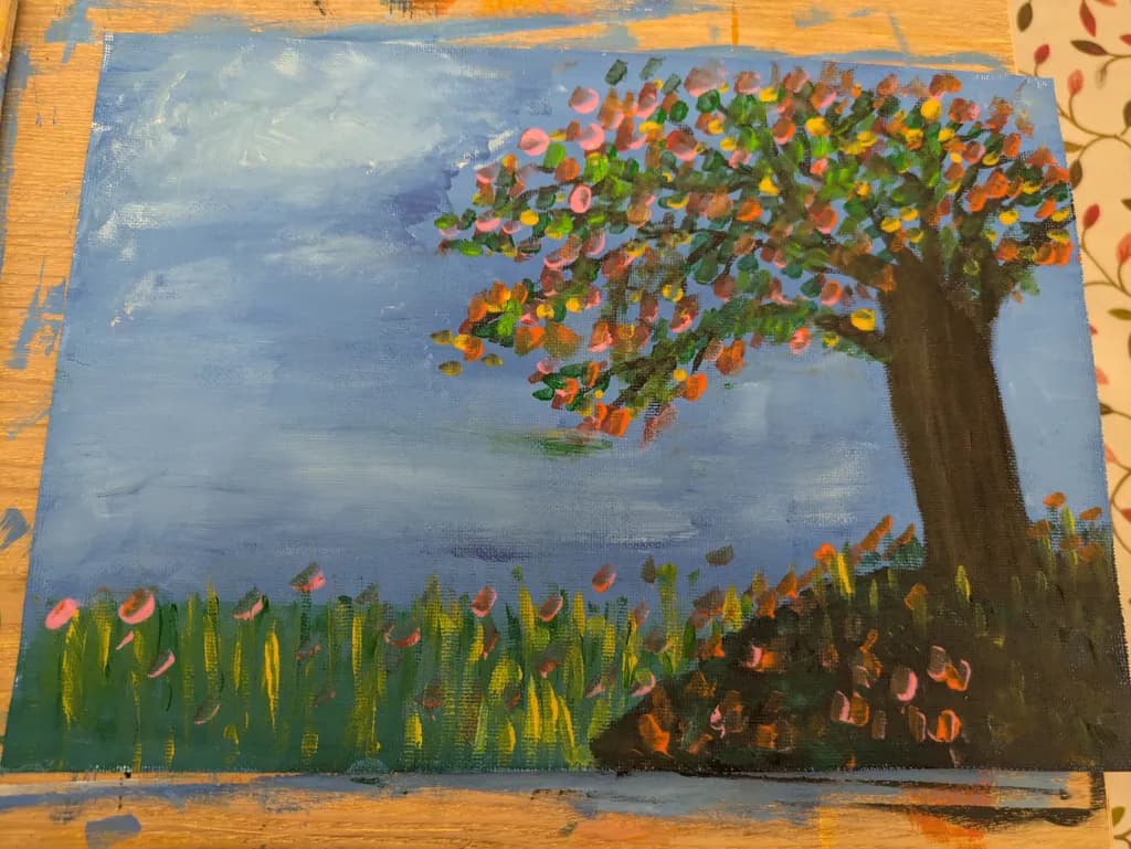 Flowering Tree Meadow