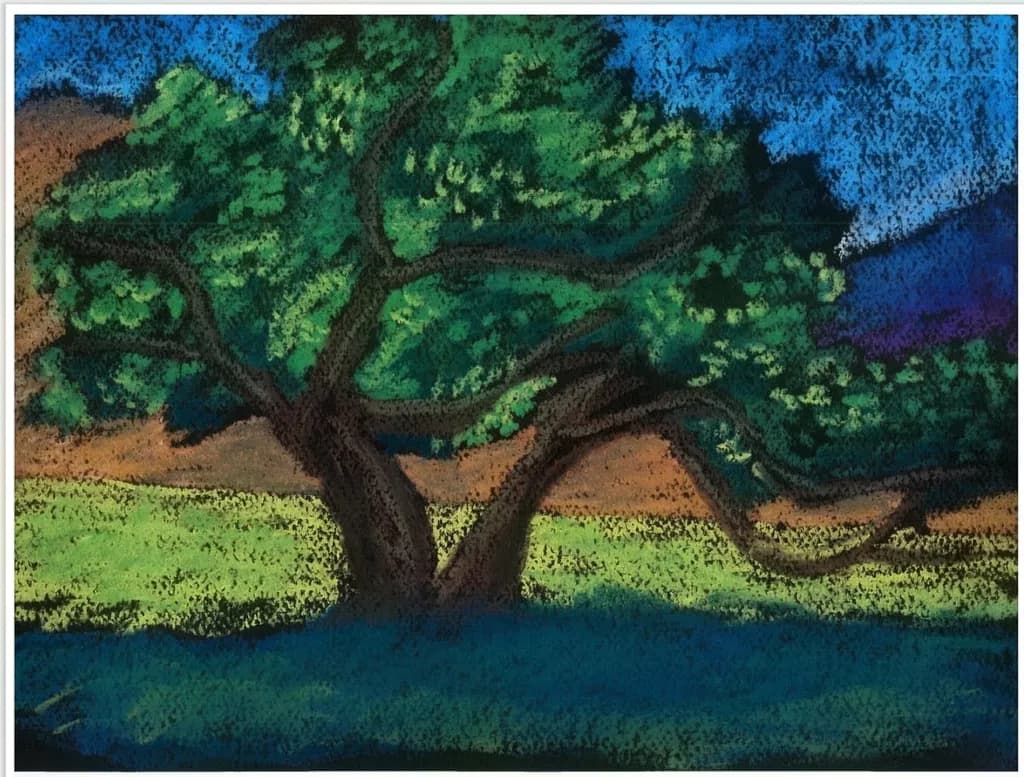 Blue Canopy Tree