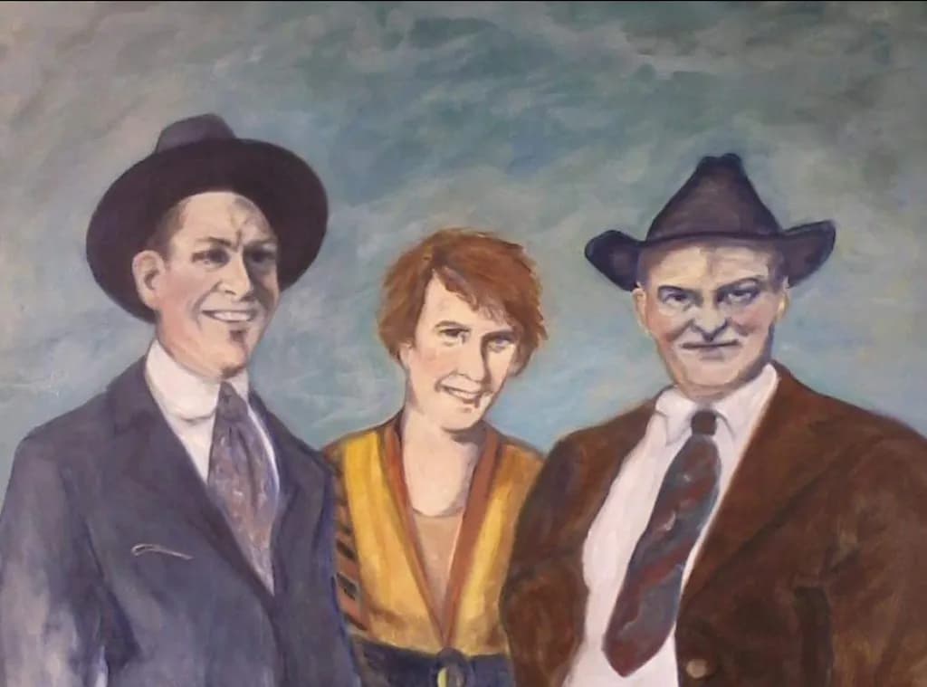 Three in Hats