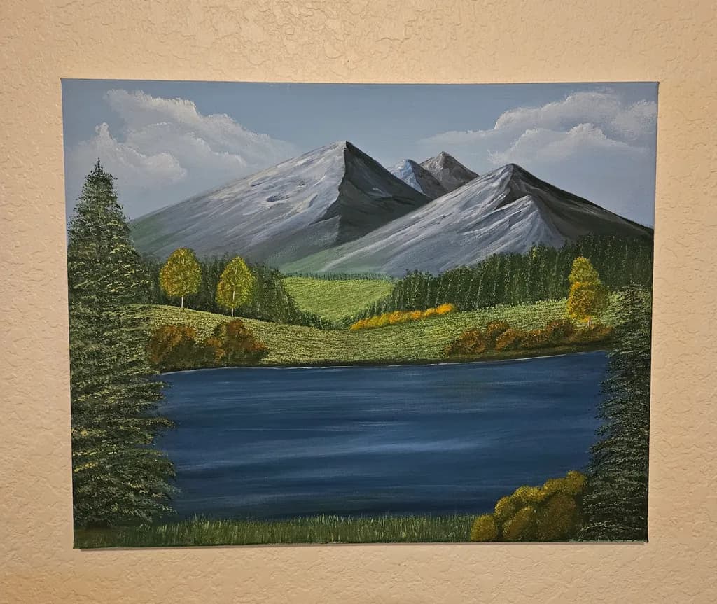 Mountain Lake Autumn