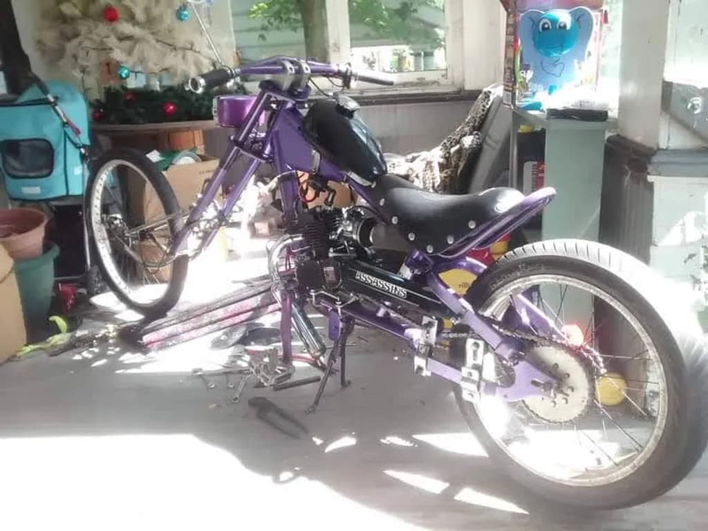 Purple Custom Cruiser