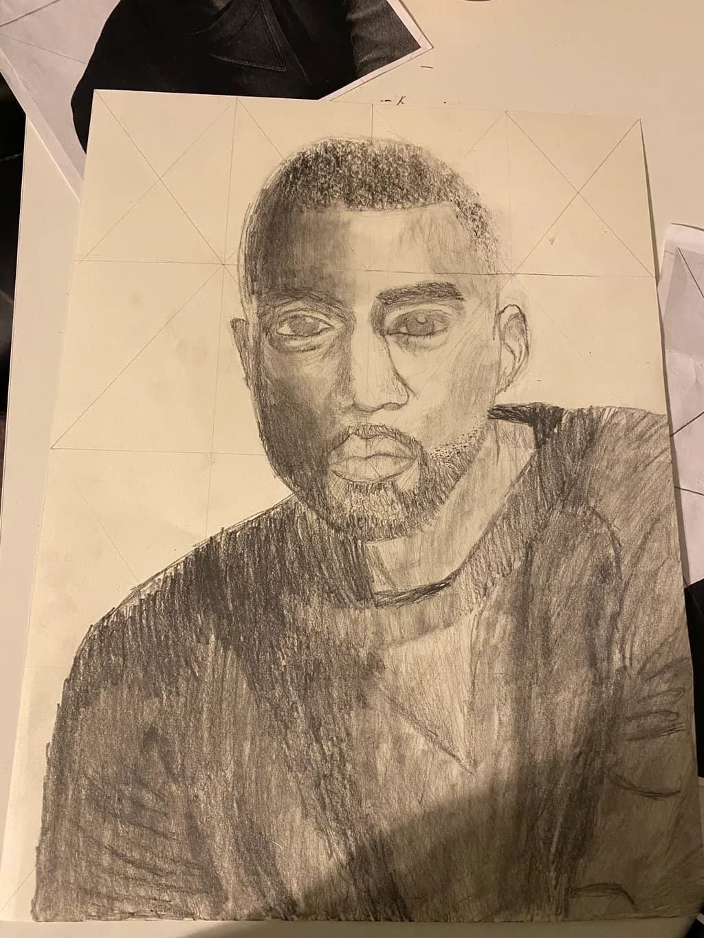 Pensive Portrait in Graphite