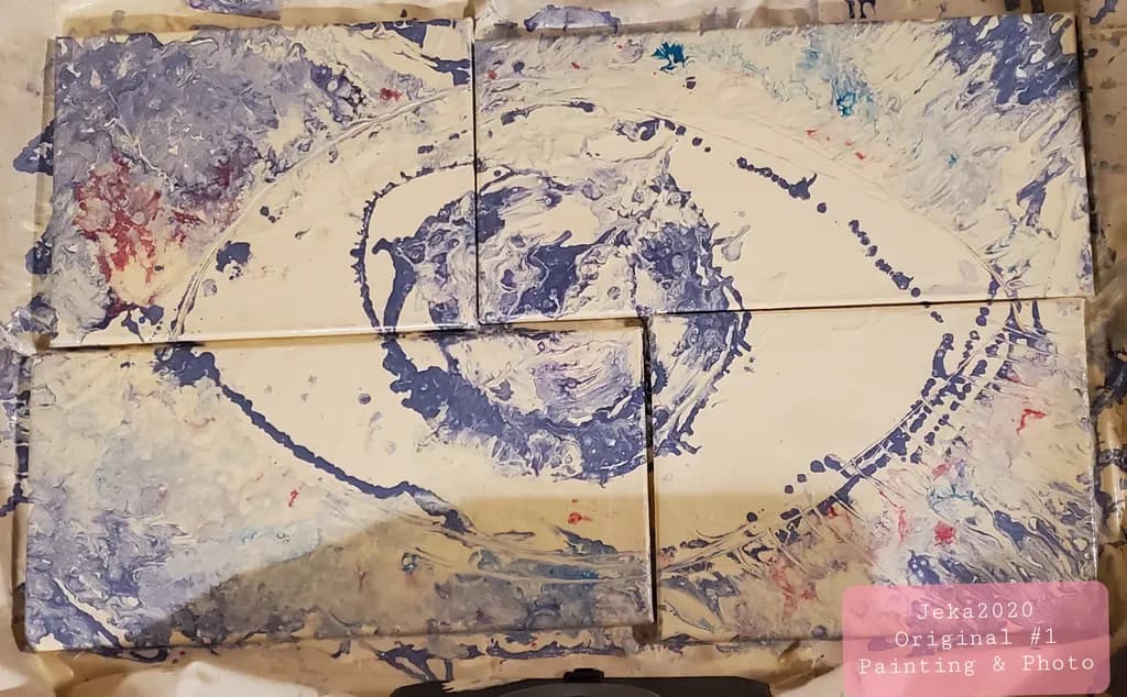 Indigo Marble Drift
