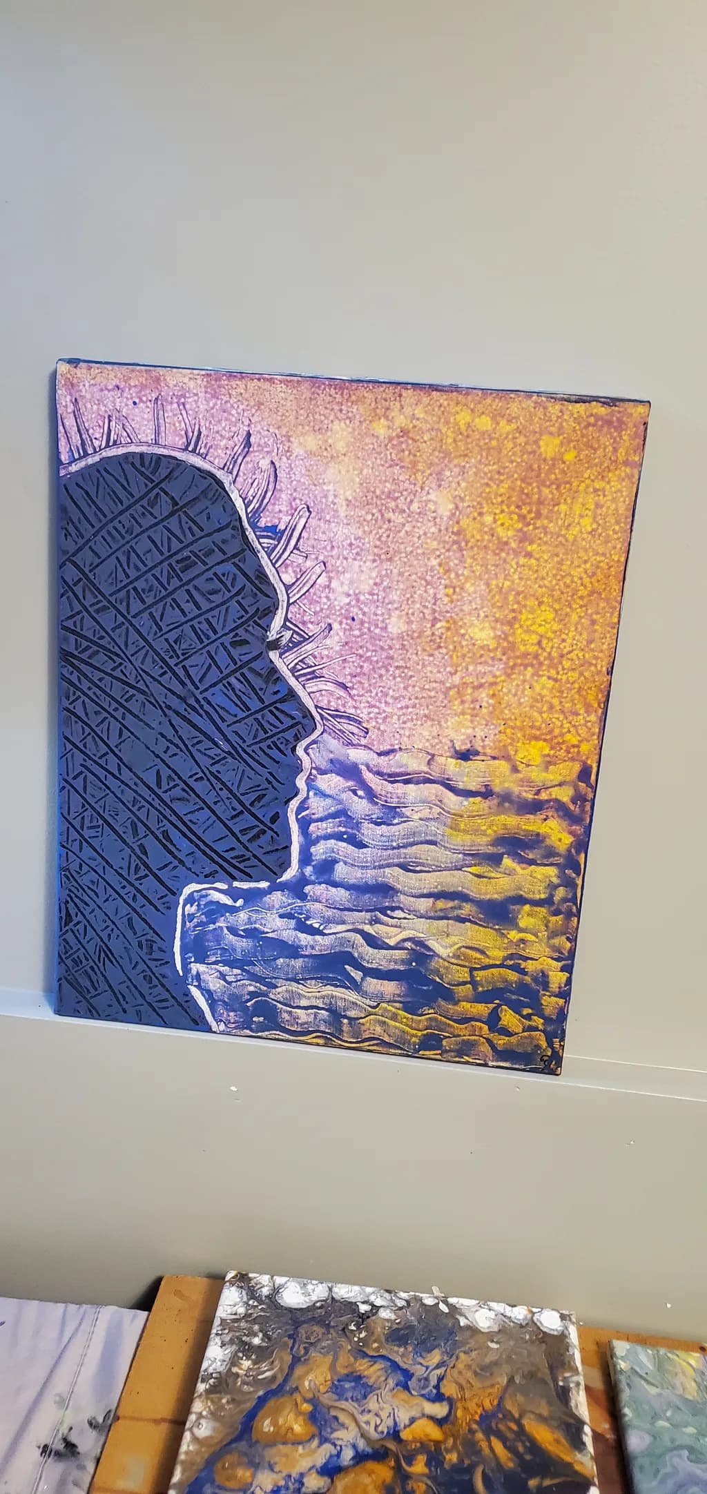 Indigo Golden Tide