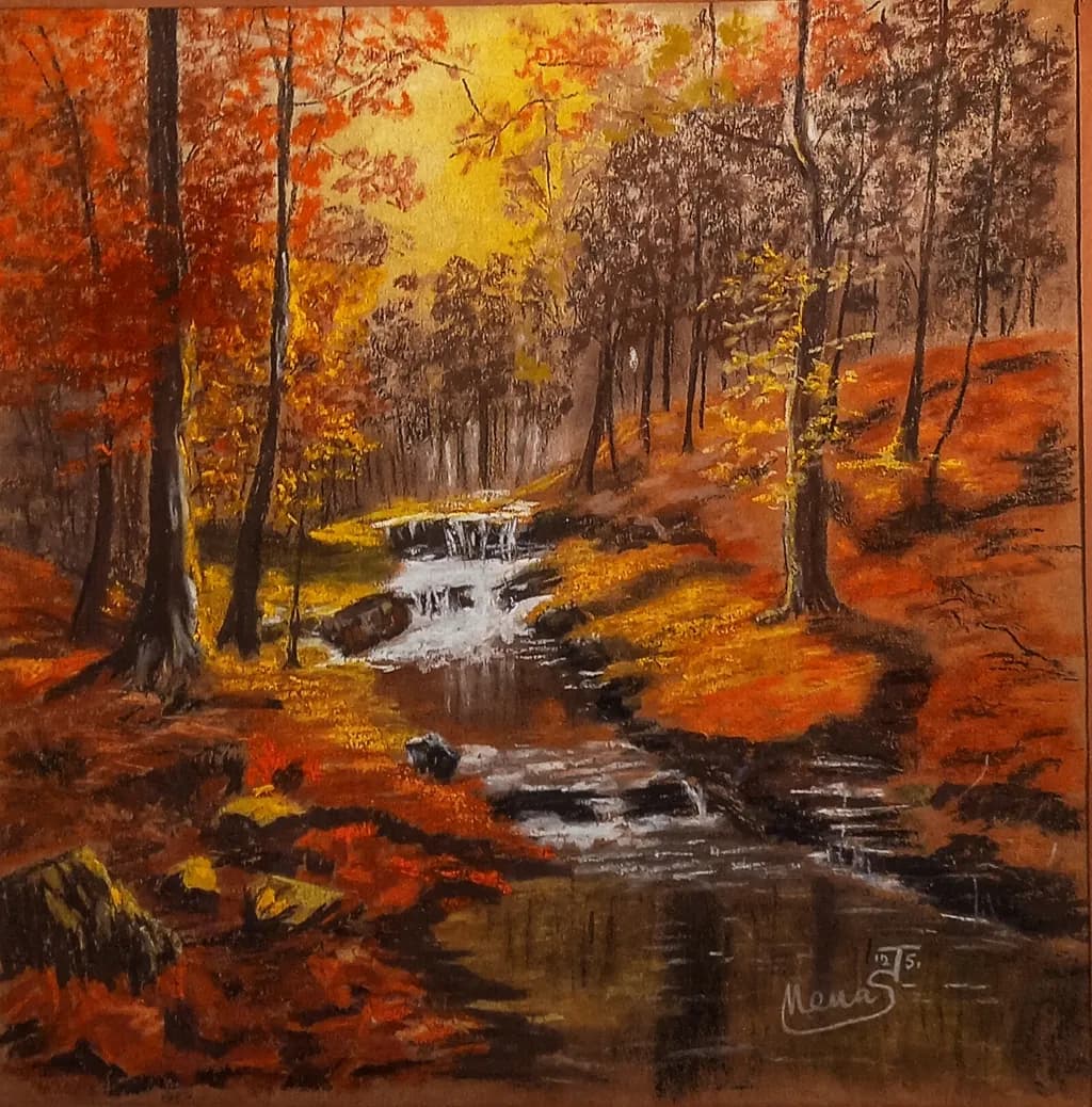 Autumn Forest Stream