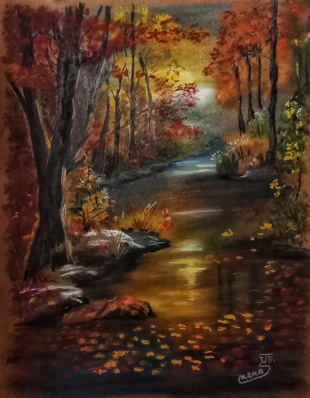 Autumn Forest Stream