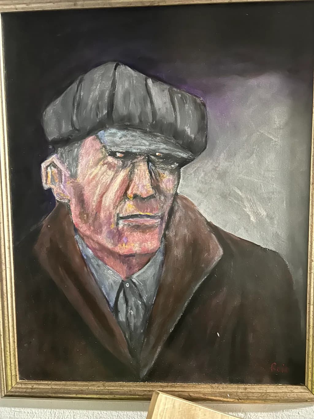 Weathered Gentleman in Black