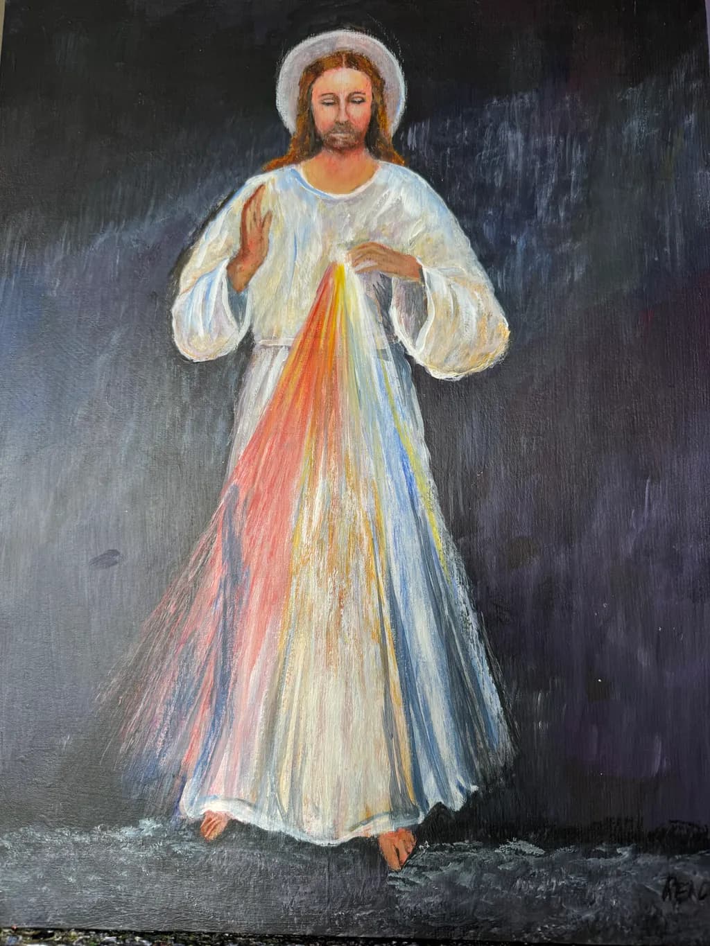 Radiant Christ Figure