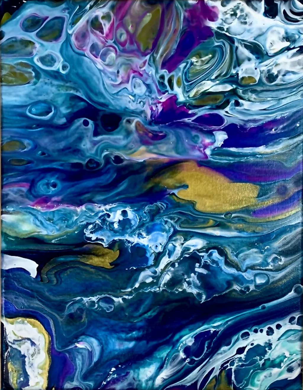 Blue Marbled Currents