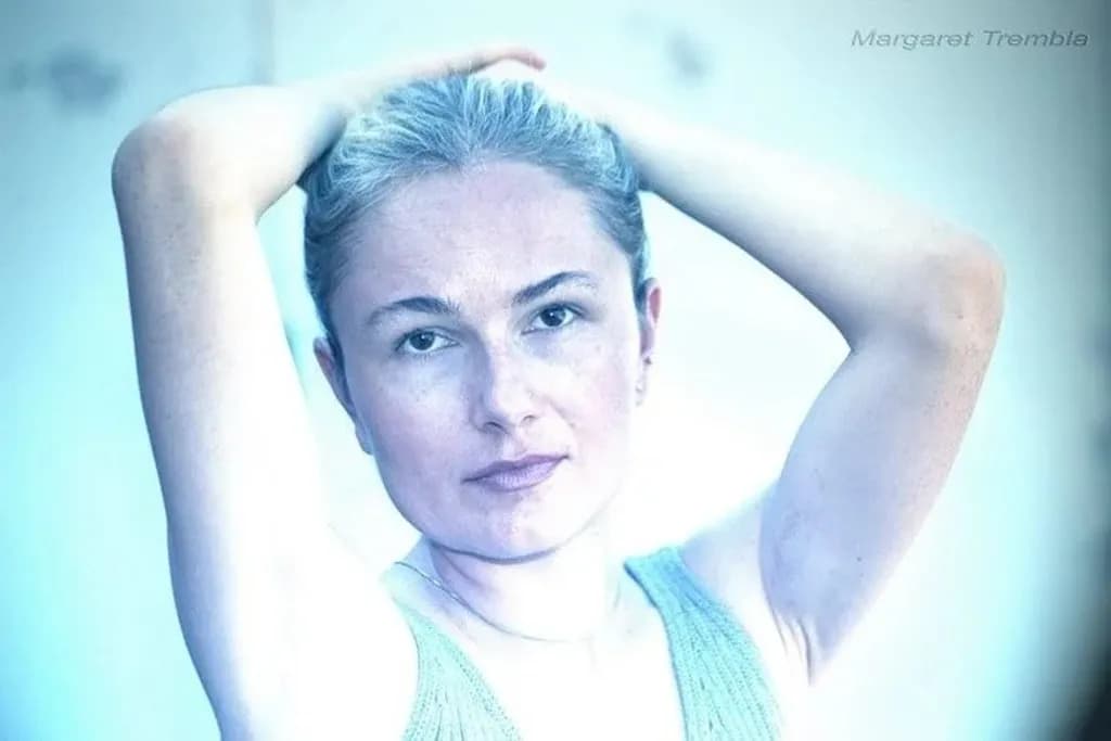 Turquoise,myself portrait year 2006