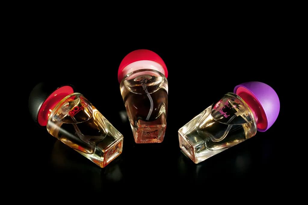 Three Perfume Bottles