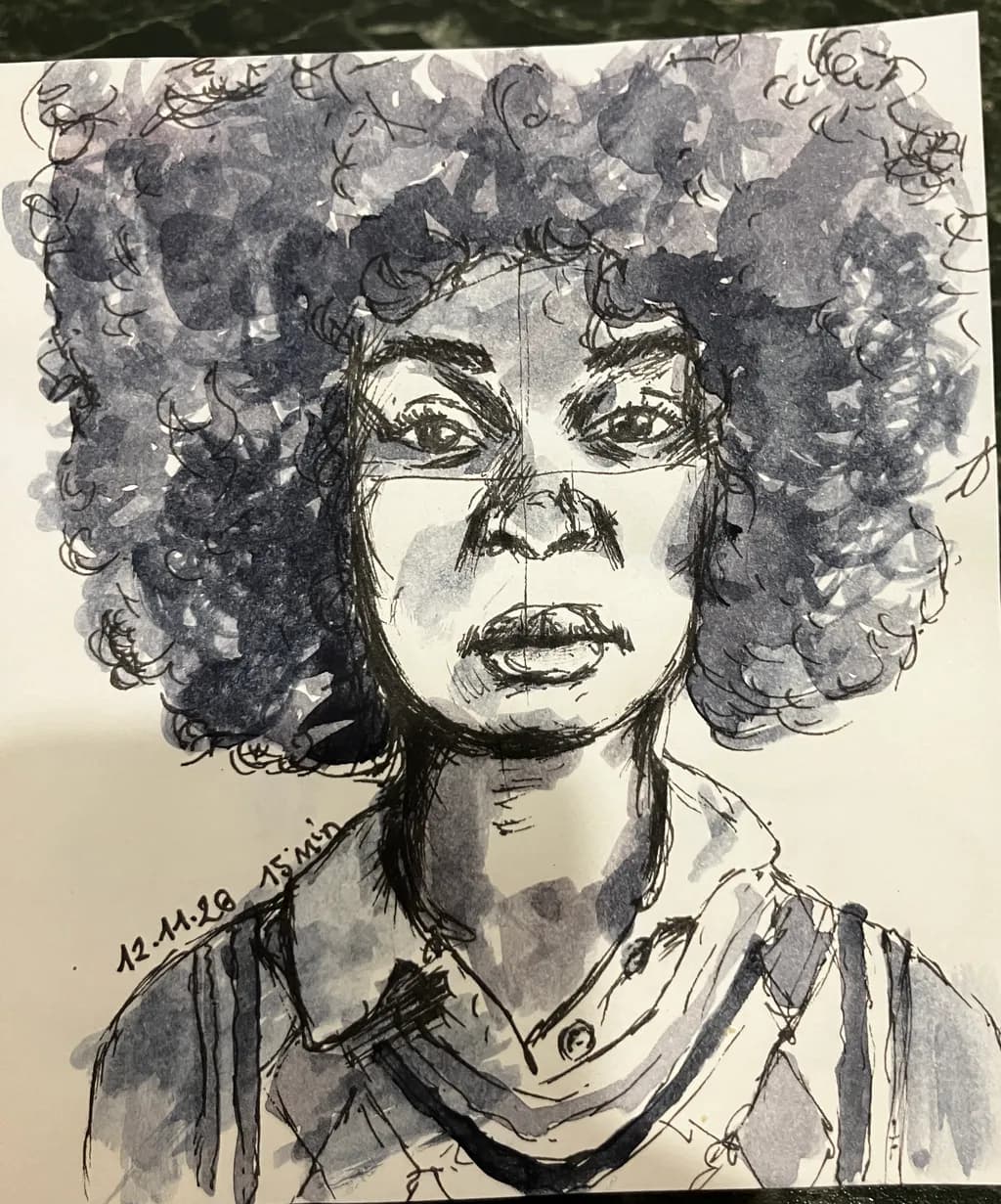 Monochrome Portrait Study