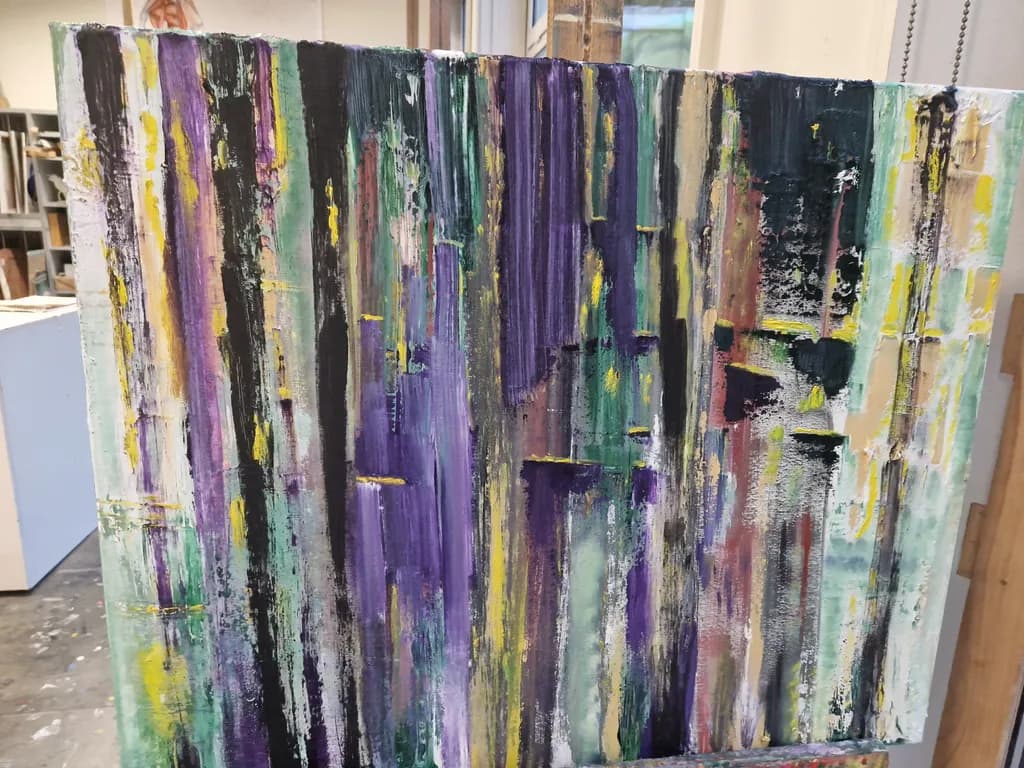 Vertical Color Rhythm