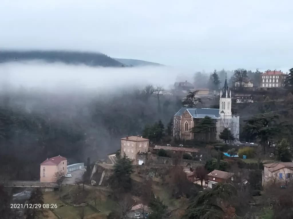 Fogbound Village Church