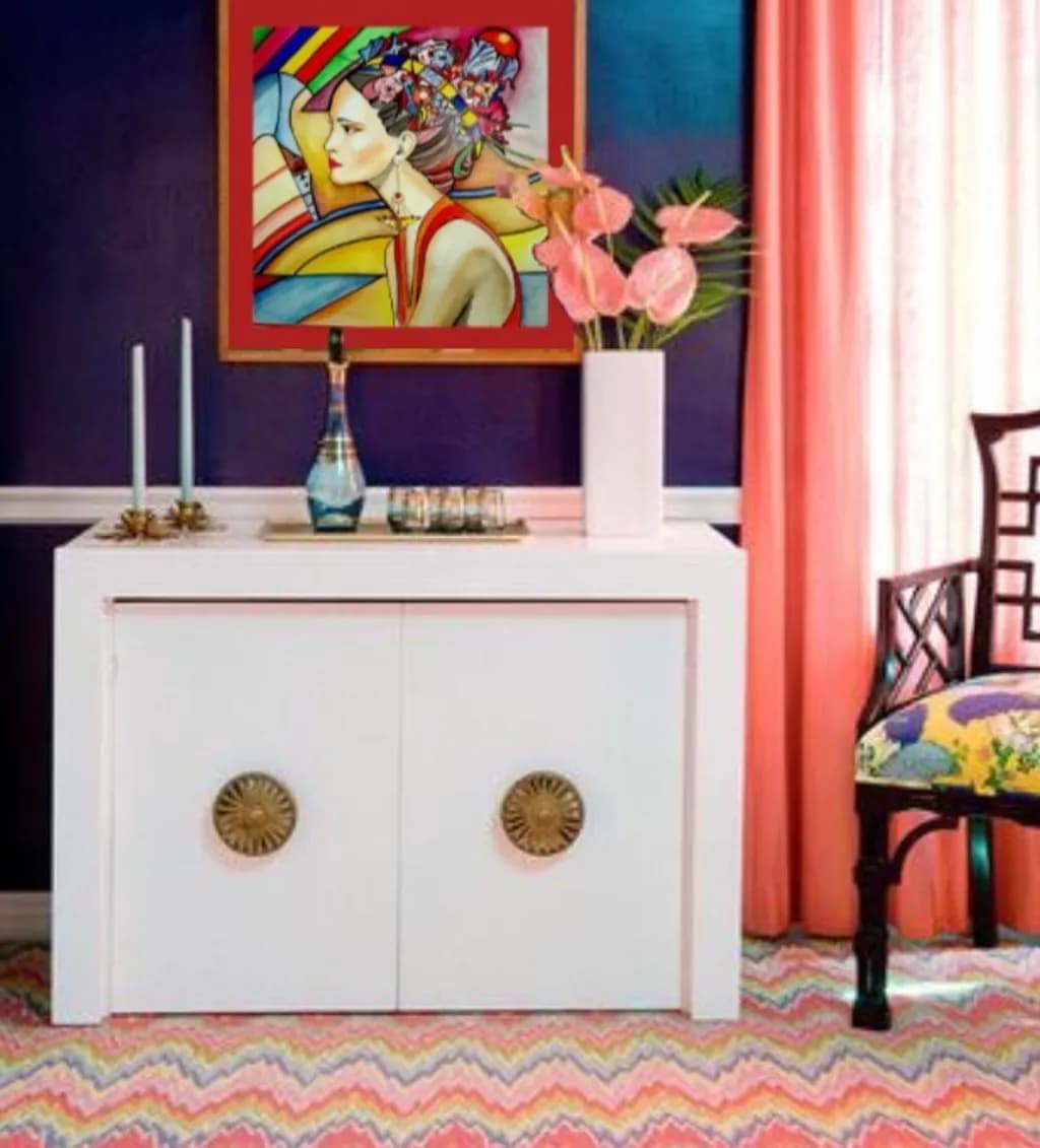 Colorful Deco Portrait
