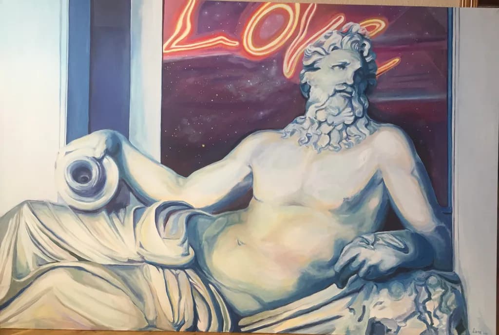 Neptune Under Neon