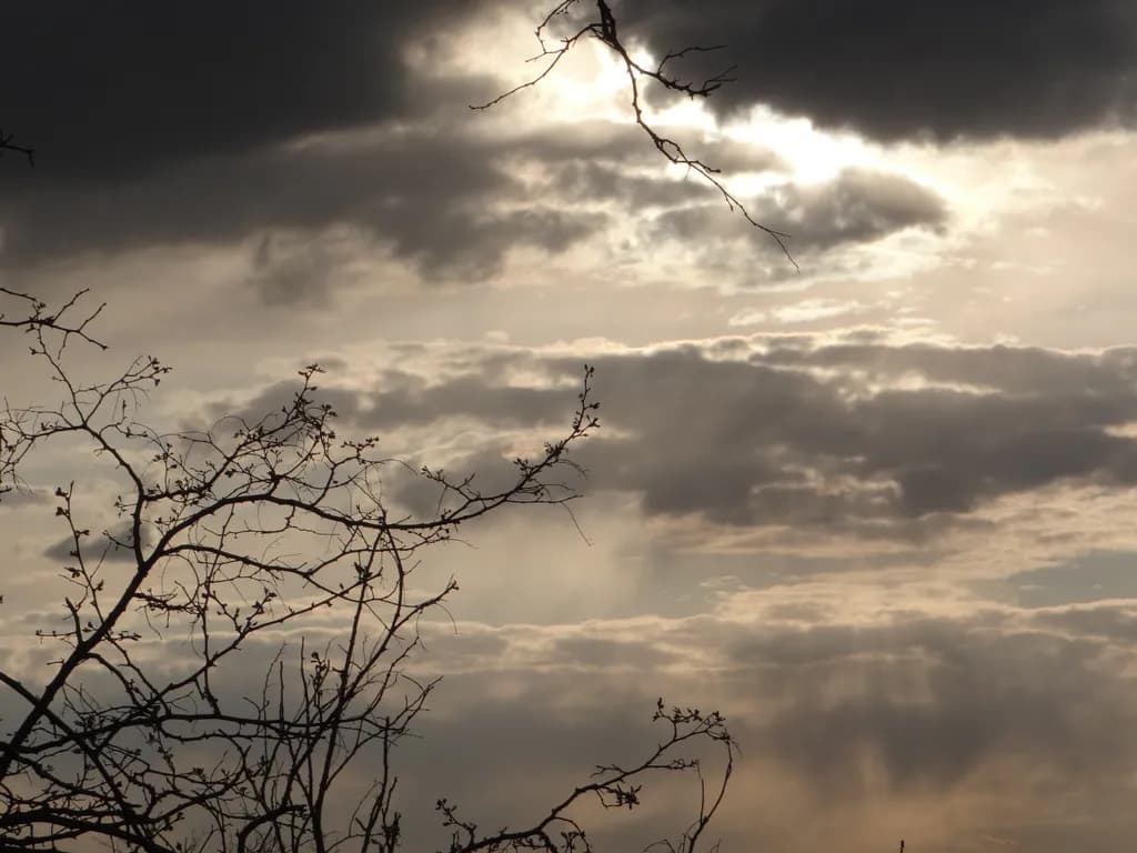 Sunlight Through Storm Clouds