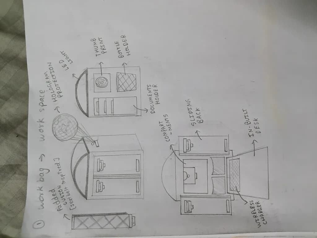 Portable Workstation Bag
