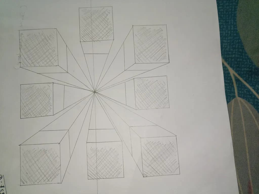 Radial Cube Study