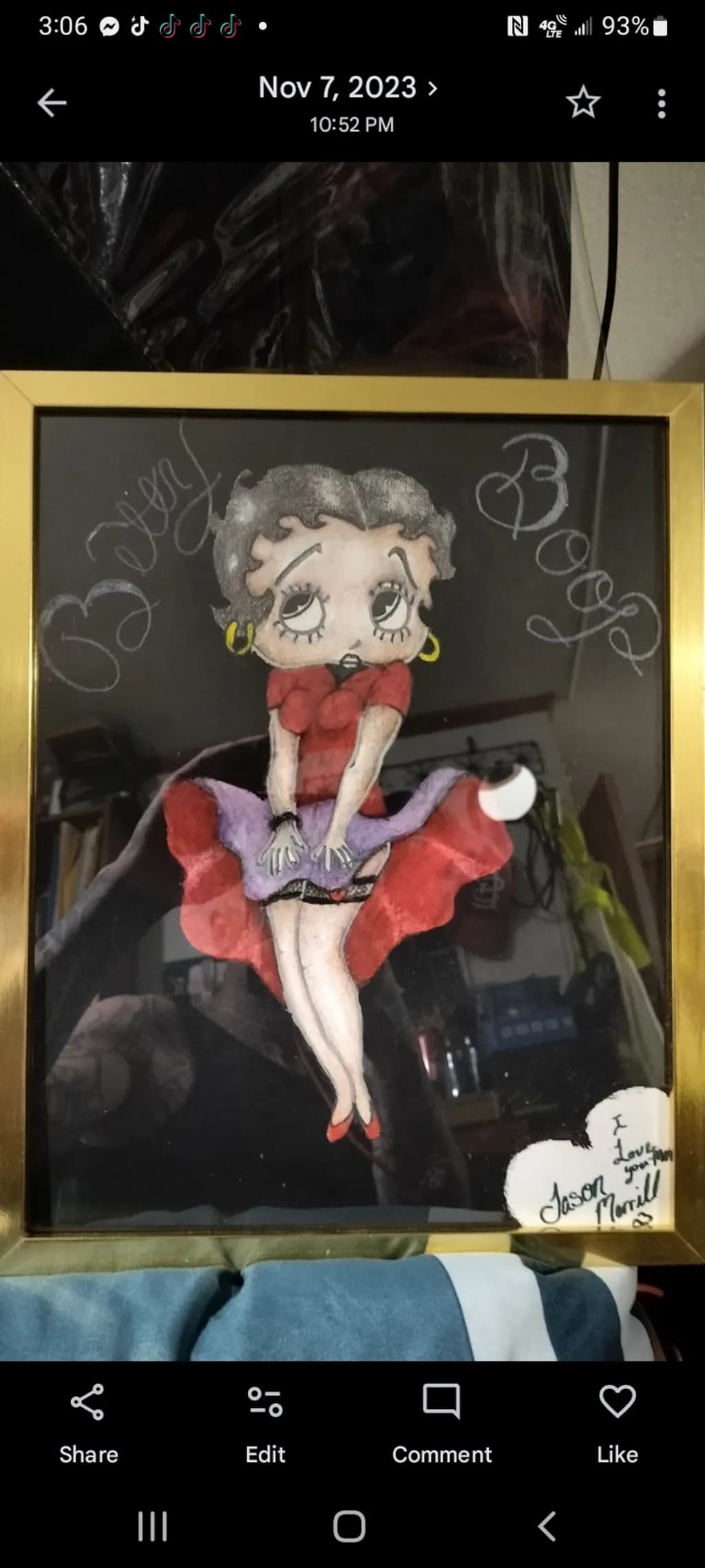 Betty Boop in Red