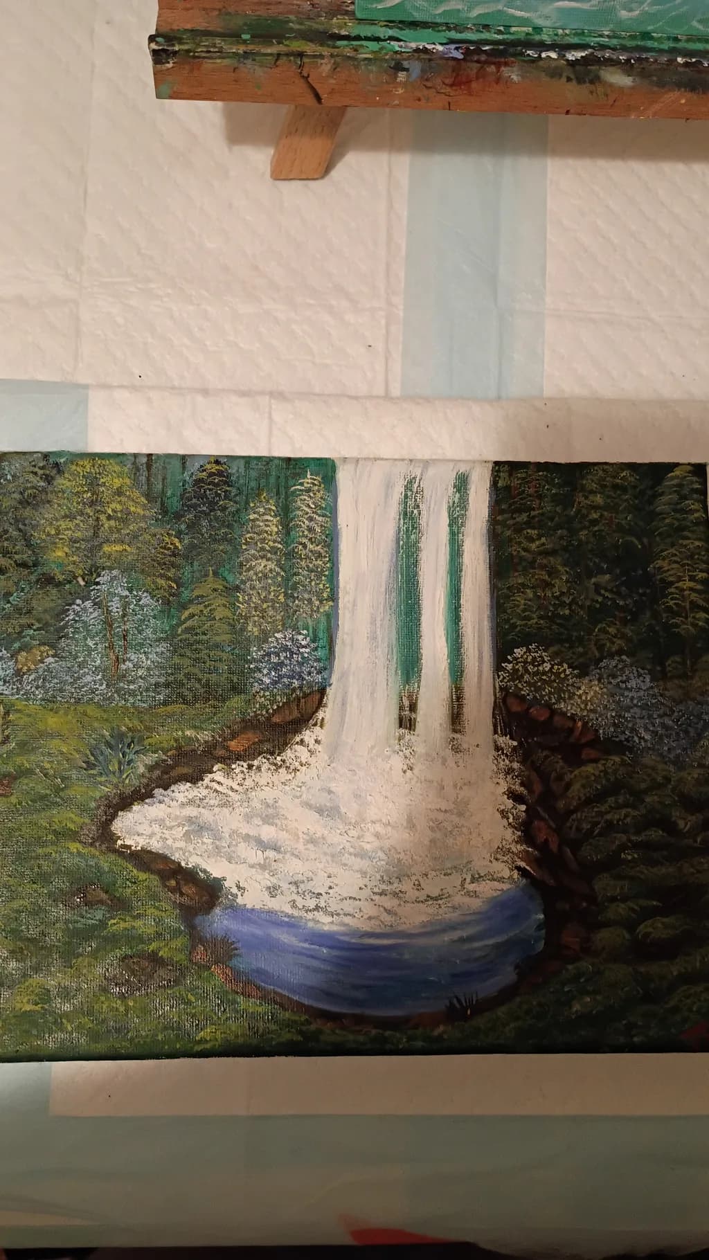 Forest Waterfall River