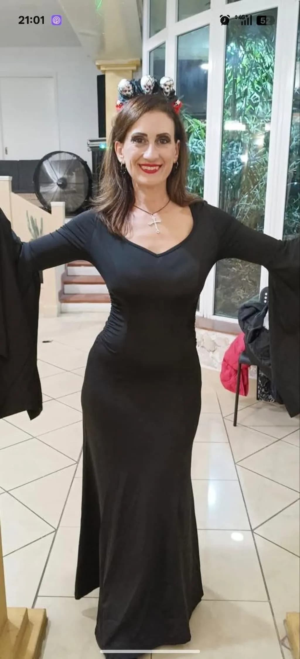 Black Gown Portrait