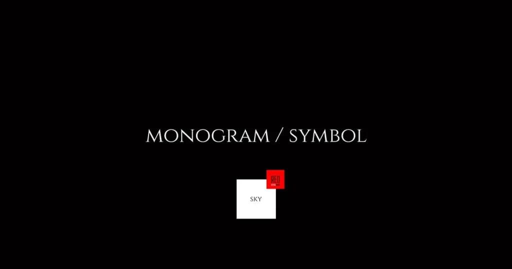 Red Monogram