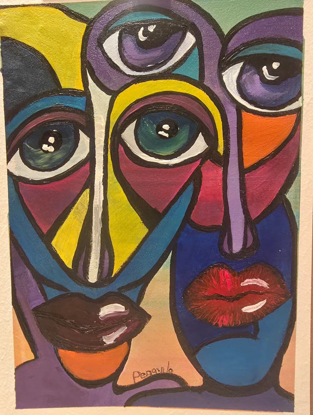 Cubist Faces