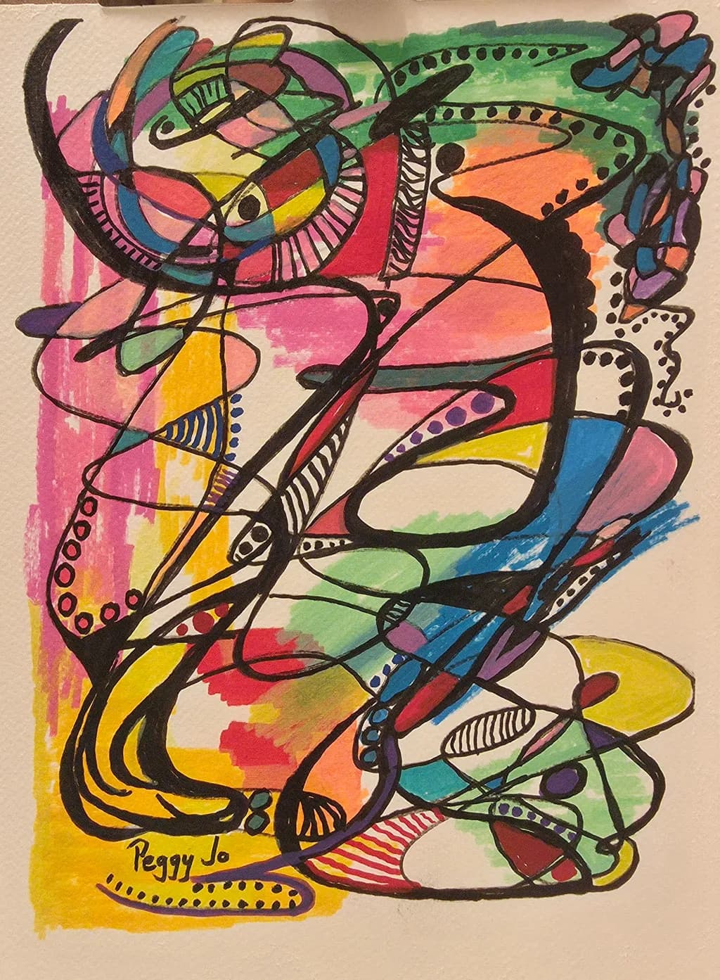 Colorfield Tangle