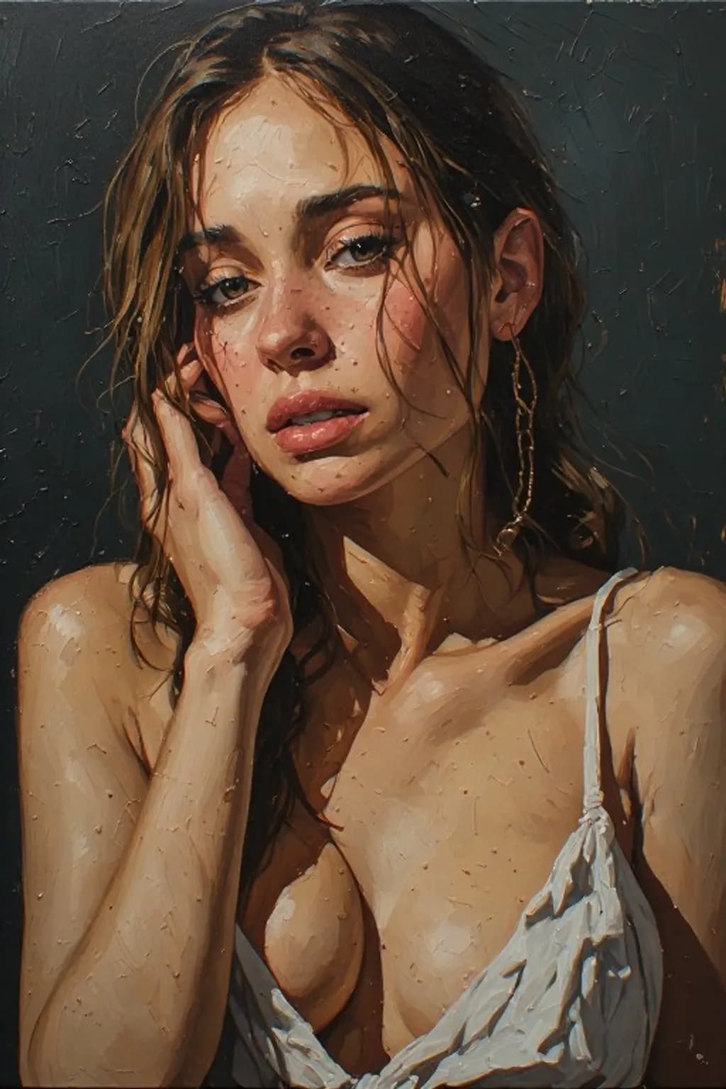 Contemplative Portrait