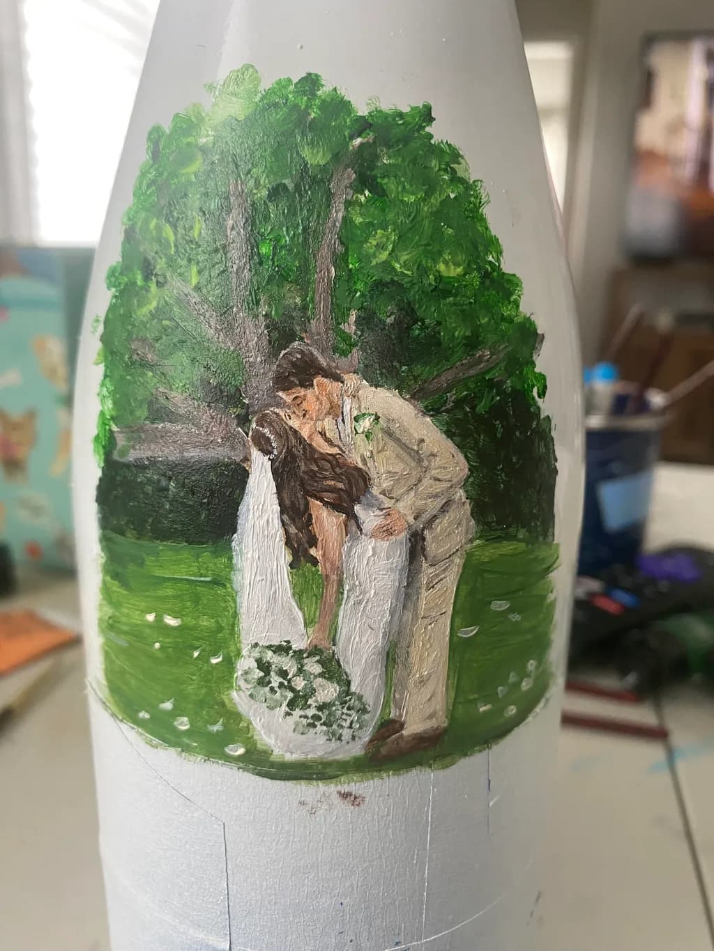 Forest Wedding Embrace
