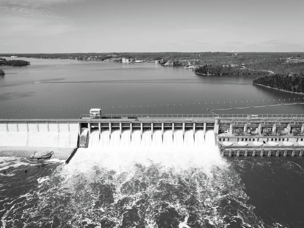 Bagnell Dam Floodgates, Lake of the Ozarks